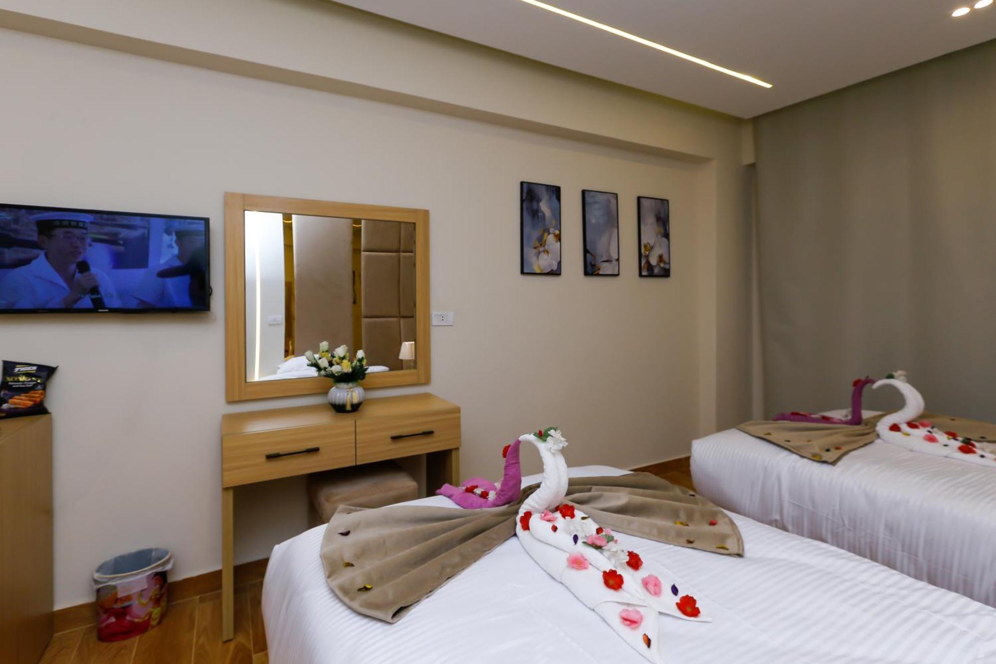 Rizk Pyramids View Hotel Kafret el-Gabal Eksteriør billede