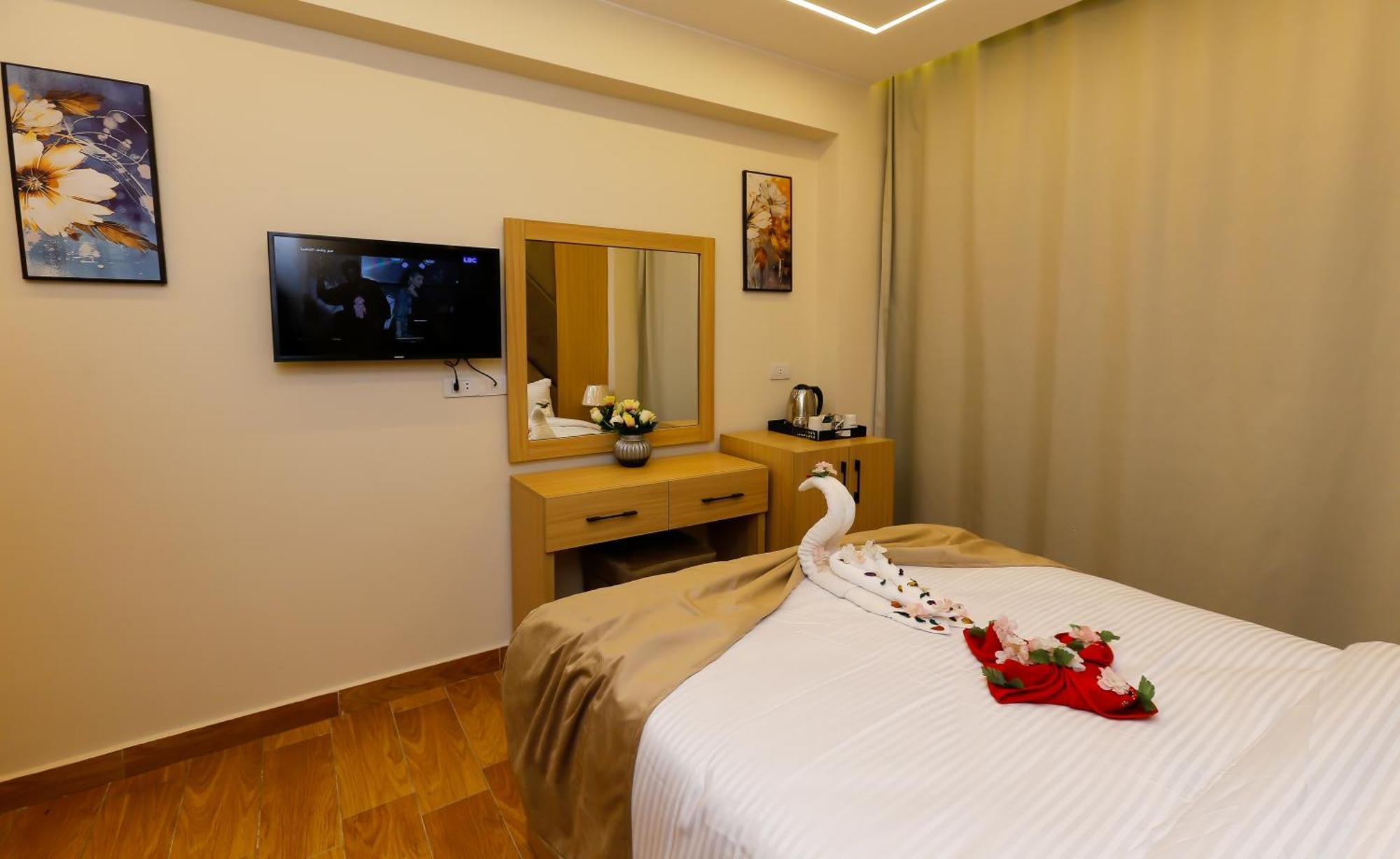 Rizk Pyramids View Hotel Kafret el-Gabal Eksteriør billede